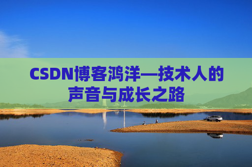 CSDN博客鸿洋—技术人的声音与成长之路